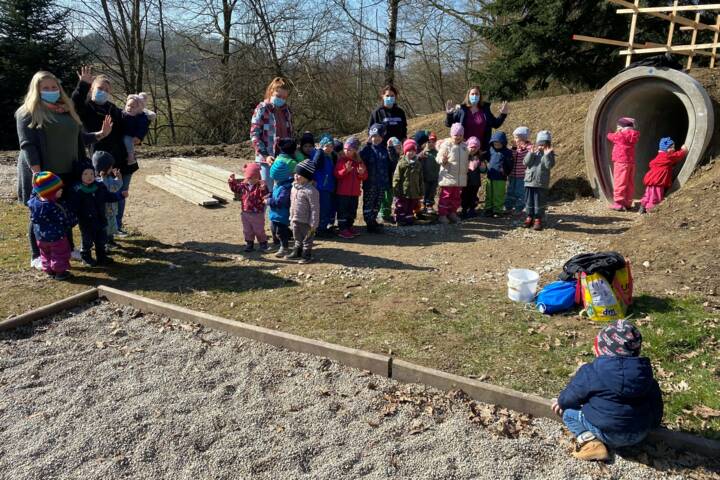 RäuberKneißlRadweg Station mit ErlebnisTeich, Naturlehrpfad uvm. im